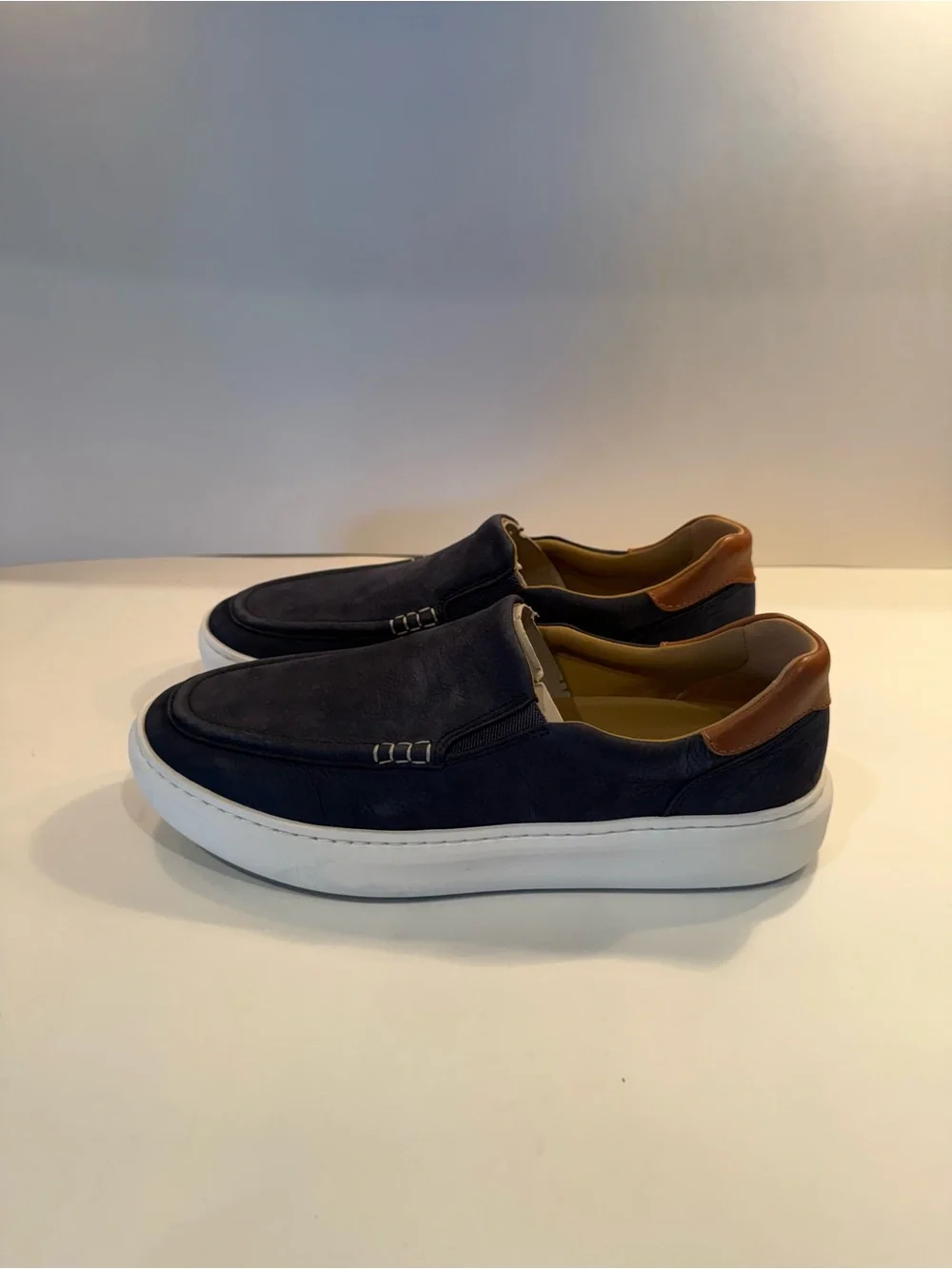 NEW Johnston & Murphy Anders Casual Slip On Sneaker
